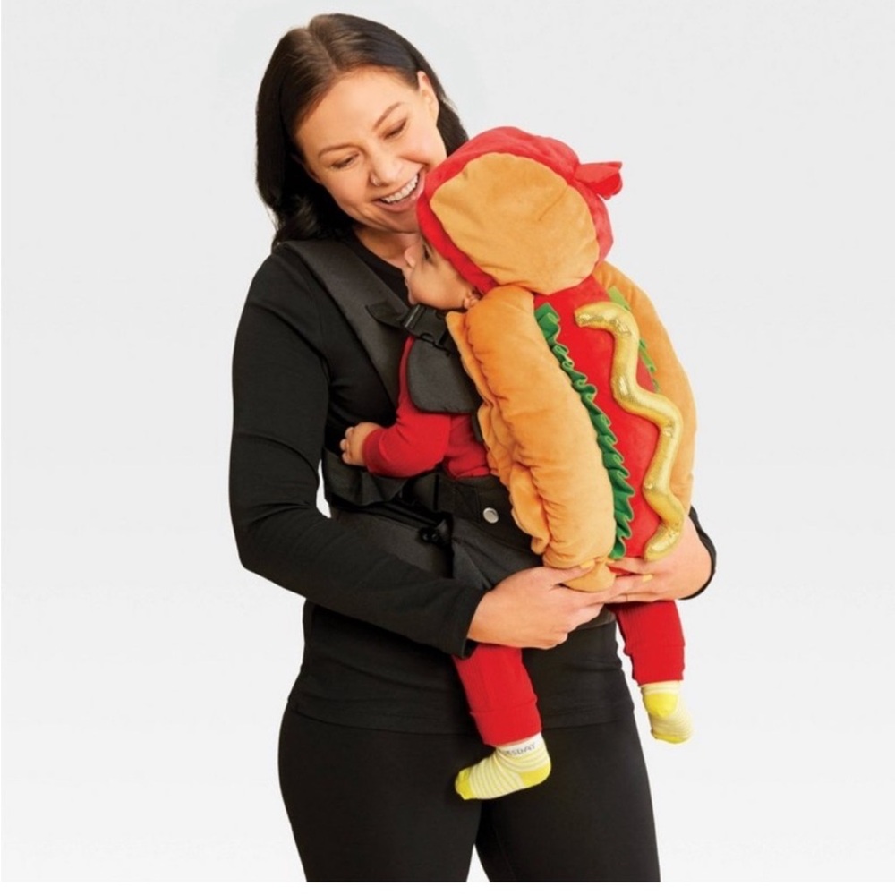 Hot dog baby infant holder accessory Halloween costume NEW